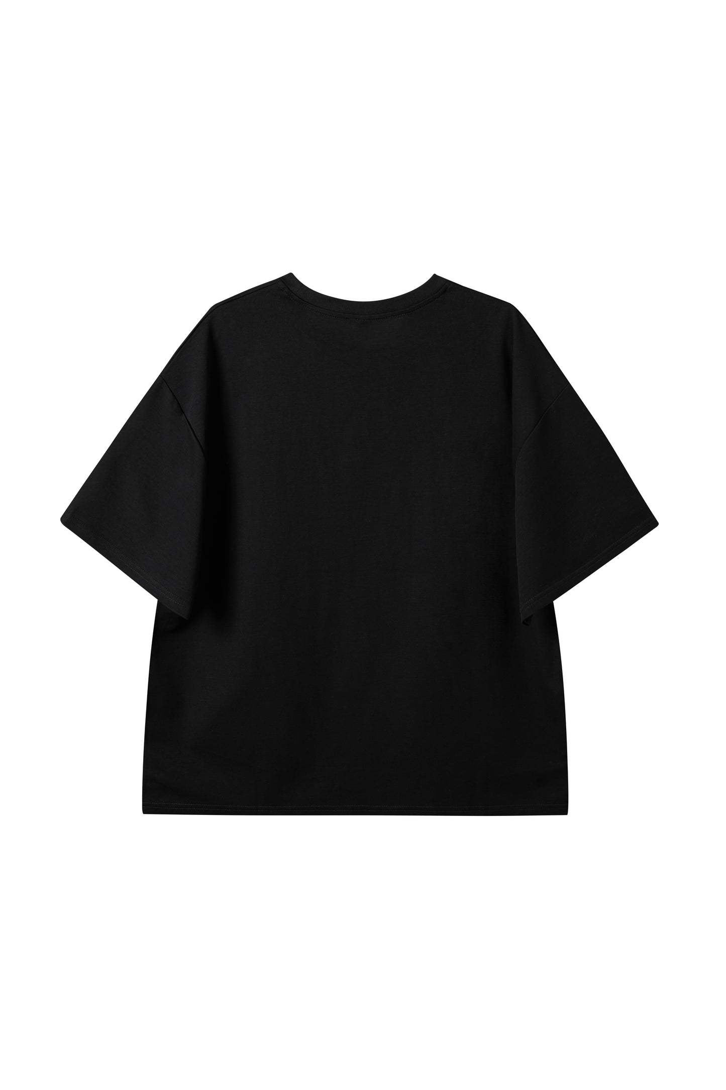 Shawl-collar Layered tee