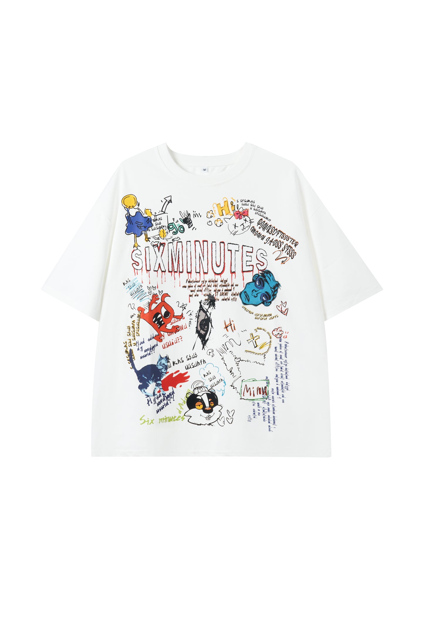 Oversized t-shirt with graphic