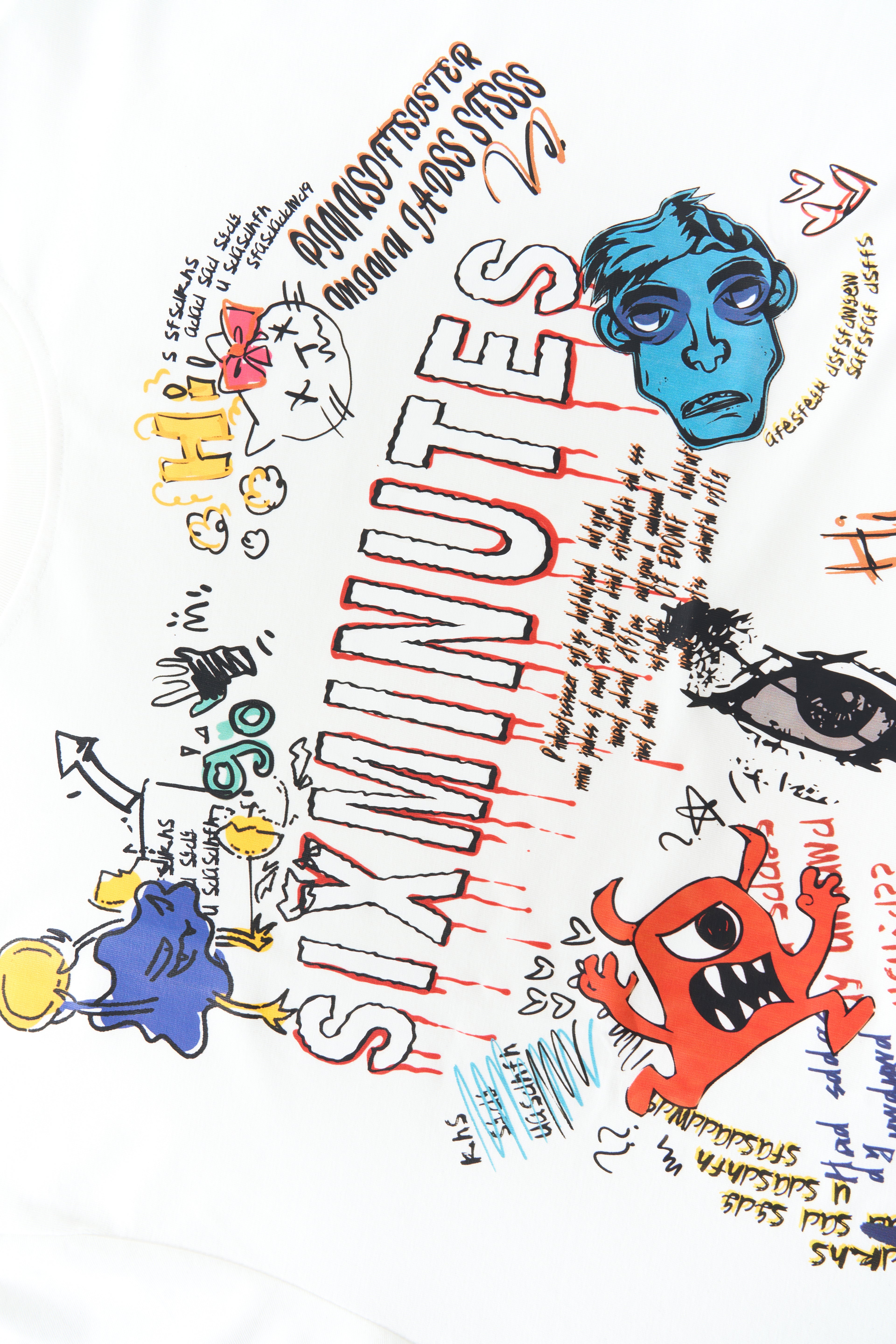 Oversized t-shirt with graphic