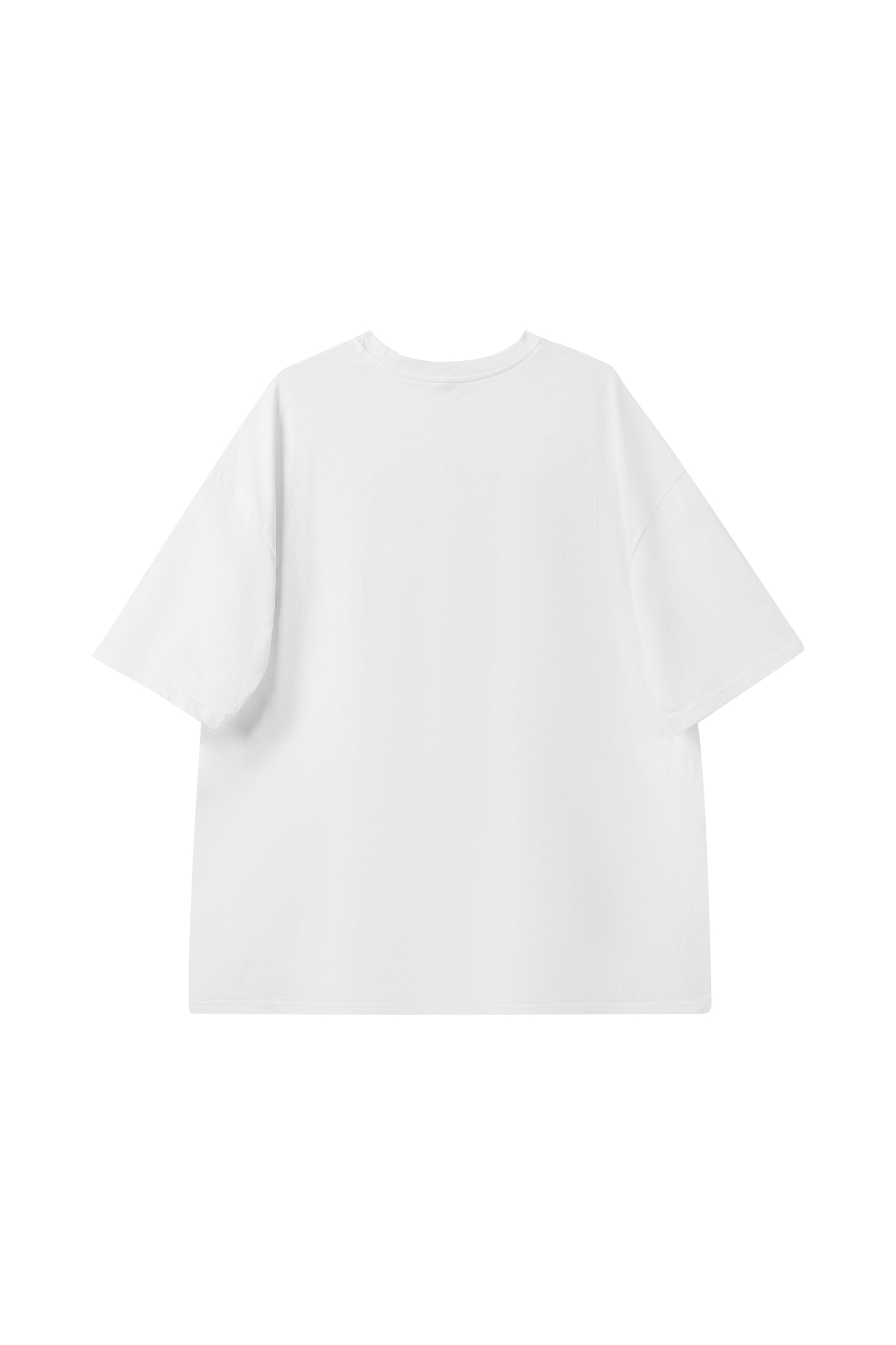 Face Graphic Tee in white