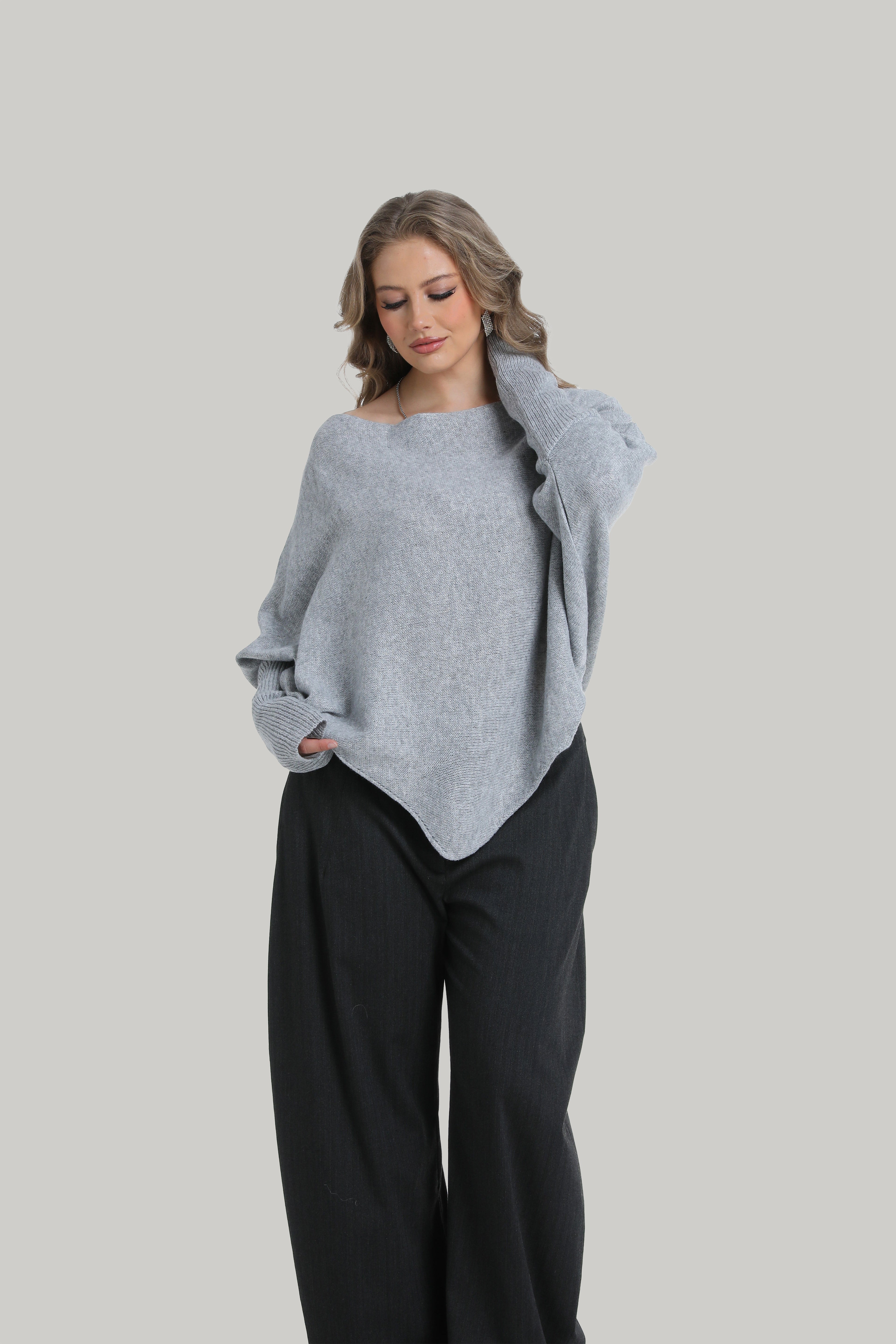 Off the Shoulder Knit Top